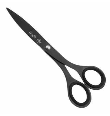 Universalschere, Edelstahl, rostfrei, titanbeschichtet, 17cm, schwarz