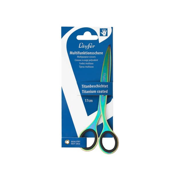 4006677872250 - Universalschere Edelstahl rostfrei titanbeschichtet 17cm farbverlauf 4006677872250 Läufer
