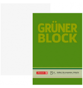 Briefblöcke Grüner Block DIN A5 blanko