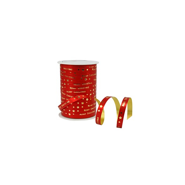 4009236129871 - Geschenkband Merry Christmas 680 9-709 Schriftzug Merry Chrismas und Sterne 10mm x 100m rot gold 4009236129871 Präsent 4009236129871 - Geschenkband Merry Christmas 680 9-709 Schriftzug Merry Chrismas und Sterne 10mm x 100m rot gold 4009236129871 Präsent