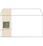 Weihnachtsumschläge Christmas with apples DU256, Din Lang, 90g