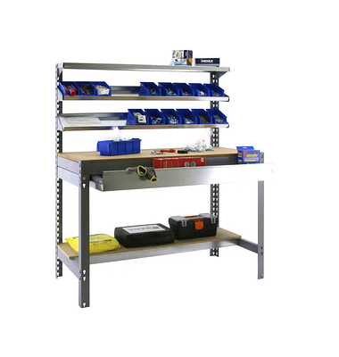 Simon Rack Werkbank SIMONWORK BT1 BOX 900 grau 91,0 x 61,0 cm