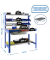 Simon Rack Werkbank SIMONWORK BT1 BOX 900 blau 91,0 x 61,0 cm