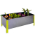 Simon Rack Pflanzkübel SIMONGARDEN URBAN KID Metall silber, grün rechteckig 90,0 x 41,0 cm