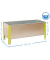 Simon Rack Pflanzkübel SIMONGARDEN URBAN KID Metall silber, grün rechteckig 90,0 x 41,0 cm