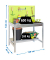 Simon Rack Pflanztisch SIMONGARDEN BT2 grau, grün 120,0 x 60,0 cm