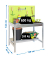 Simon Rack Pflanztisch SIMONGARDEN BT2 grau, grün 120,0 x 40,0 cm