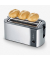 Toaster AT 2590 AT 2590, edelstahl-geb&uuml;rstet/schwarz, 1400 Watt