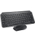 Logitech MX Keys Mini Combo GRAPHITE Tastatur-Maus-Set kabellos schwarz