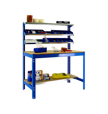 Simon Rack Werkbank SIMONWORK BT1 1200 blau 121,0 x 61,0 cm