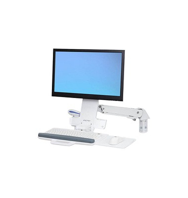 ergotron Monitor-Maus-Tastatur-Halterung StyleView weiß, Wandhalterung ergotron Monitor-Maus-Tastatur-Halterung StyleView weiß, Wandhalterung