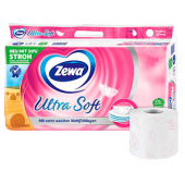 Toilettenpapier Ultra Soft 39105, 4-lagig, weiß, 150 Blatt/Rolle,