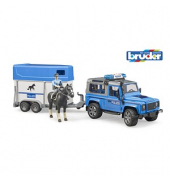 bruder Land Rover Defender Polizeifahrzeug Spielzeugauto