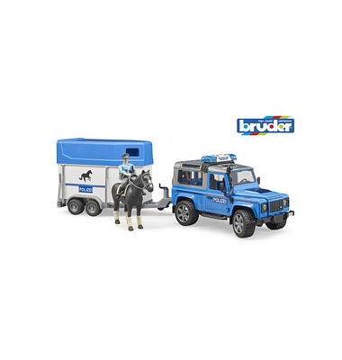 bruder Land Rover Defender Polizeifahrzeug Spielzeugauto bruder Land Rover Defender Polizeifahrzeug Spielzeugauto