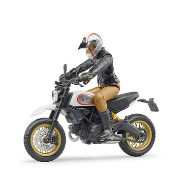 bruder Scrambler Ducati Desert Sled mit Fahrer Spielzeugmotorrad bruder Scrambler Ducati Desert Sled mit Fahrer Spielzeugmotorrad