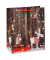 Geschenktasche 87311-SG Weihnachten Serie 11, Weihnachten, Kunststoffkordel, 6 Motive sortiert, 26cm x 32cm