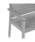 greemotion Gartenbank Maui 128650 grau Holz 120,0 cm