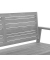 greemotion Gartenbank Maui 128650 grau Holz 120,0 cm