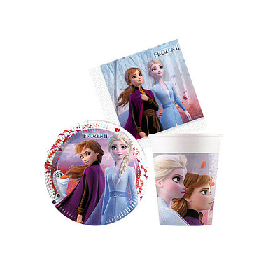 Dekoartikel mehrfarbig Partyset S Frozen 2