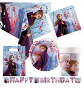 Dekoartikel mehrfarbig Partyset XXL Disney Frozen 2