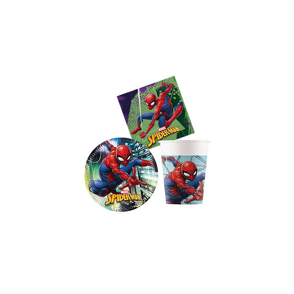 4058411002317 - Dekoartikel mehrfarbig Partyset S Spiderman 4058411002317 - Dekoartikel mehrfarbig Partyset S Spiderman