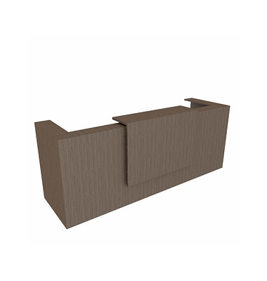 Quadrifoglio Empfangstheke eukalyptus 285,0 x 88,0 x 113,0 cm