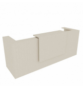 Quadrifoglio Empfangstheke ulme 285,0 x 88,0 x 113,0 cm