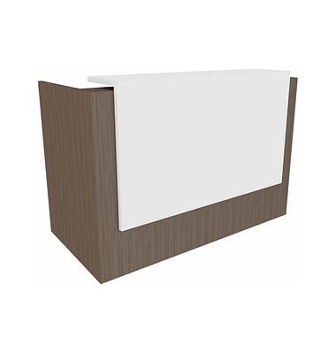 Quadrifoglio Empfangstheke eukalyptus, weiß 166,0 x 88,0 x 113,0 cm