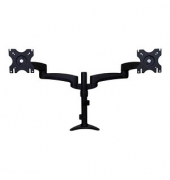 Monitor-Halterung ARMDUAL ARMDUAL schwarz für 2 Monitore, Tischklemme
