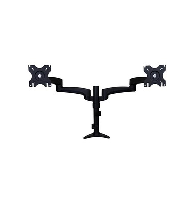 StarTech.com Monitor-Halterung ARMDUAL schwarz, Tischklemme