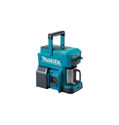 makita DCM501Z Akku-Kaffeemaschine blau, 4 Tassen