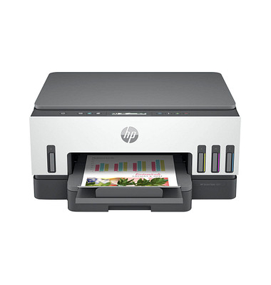 HP Smart Tank 7005 3 in 1 Tintenstrahl-Multifunktionsdrucker grau, HP Instant Ink-fähig