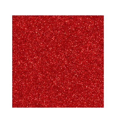 plottiX GlitterFlex Aufbügelfolie rot Effekt-Folie 32,0 x 50,0 cm,  1 Rolle