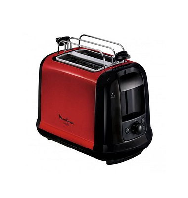 Toaster LT261D LT261D, rot/schwarz, 850 Watt