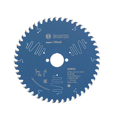BOSCH Expert for Wood Kreissägeblatt 190,0 mm BOSCH Expert for Wood Kreissägeblatt 190,0 mm