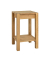 Beistelltisch 30316, 60cm (H), 35x35cm (BxT), rechteckig, eiche