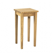 Beistelltisch 51344, 61cm (H), 30x30cm (BxT), quadratisch, eiche