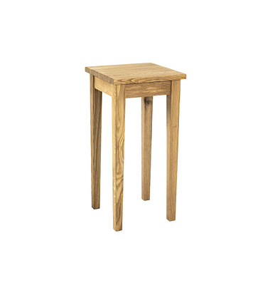 Beistelltisch 51344, 61cm (H), 30x30cm (BxT), quadratisch, eiche