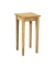 Beistelltisch 51344, 61cm (H), 30x30cm (BxT), quadratisch, eiche