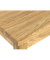 Beistelltisch 51344, 61cm (H), 30x30cm (BxT), quadratisch, eiche
