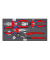 KNIPEX Zangen-Set Profi 00 20 01 V15 Seitenschneider, Spitzzange, Kombizange, Nut- und Federzange