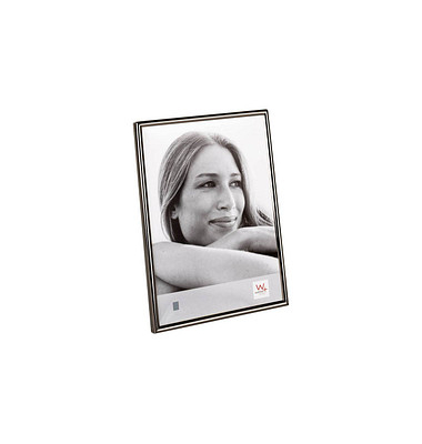 walther design Bilderrahmen Chloe grau 13,1 x 18,1 cm