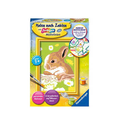 Ravensburger Malen-nach-Zahlen Häschen Flecki Ravensburger Malen-nach-Zahlen Häschen Flecki