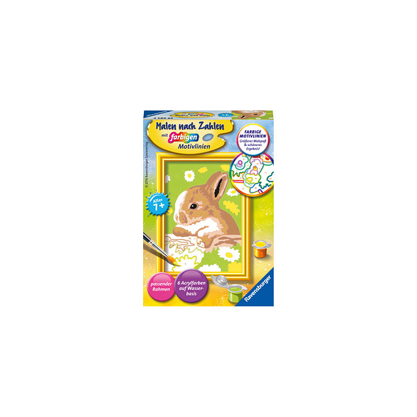 4005556296828 - Malen-nach-Zahlen Häschen Flecki mehrfarbig 4005556296828 Ravensburger 4005556296828 - Malen-nach-Zahlen Häschen Flecki mehrfarbig 4005556296828 Ravensburger