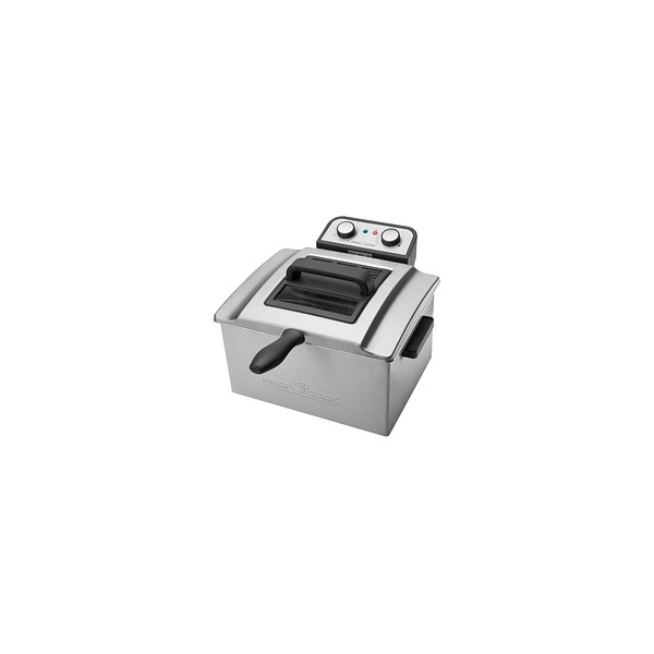 4006160011203 - Profi Cook PC-FR1038 Doppel Kaltzonen Fritteuse 3000 W Timerfunktion mit manueller Temperatureinstellung Edelstahl