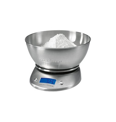 ProfiCook Küchenwaage PC-KW 1040 silber 5,0 kg