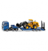 siku MAN LKW mit Tieflader und JCB Radlader Spielzeugauto