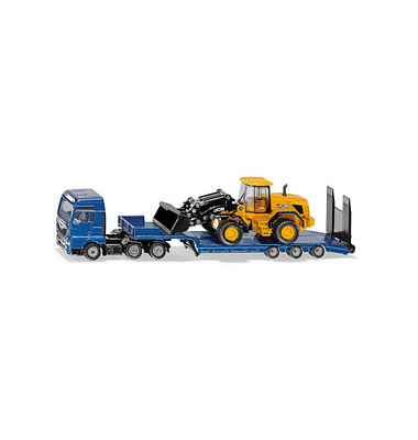 siku MAN LKW mit Tieflader und JCB Radlader Spielzeugauto siku MAN LKW mit Tieflader und JCB Radlader Spielzeugauto