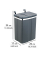 WENKO Mülleimer 12,0 l grau