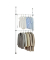 WENKO Teleskop-Garderobe Herkules 50610100 grau Metall 75,0 - 120,0 x 165,0 - 300,0 cm